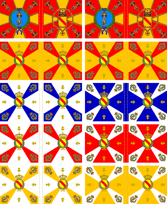 Baden Infantry Flags