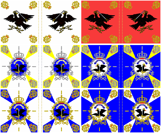 Prussia Line Infantry Flags Pre 1806 - 15